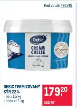 Makro DEBIC TERMIZOVANÝ SÝR 22 % nabídka