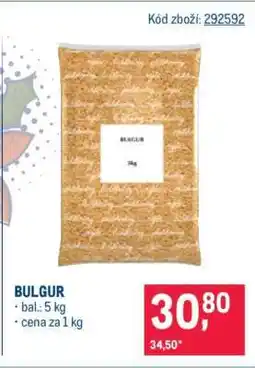 Makro Bulgur nabídka