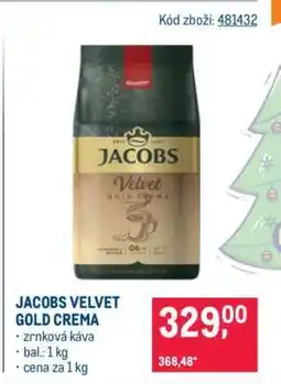 Makro JACOBS VELVET GOLD CREMA nabídka
