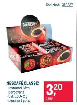 Makro Nescafé Classic nabídka