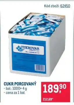 Makro Cukr porcovaný nabídka