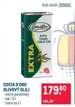 Makro Costa d’Oro olivový olej nabídka