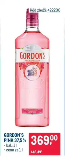 Makro GORDON’S PINK 37,5 % nabídka