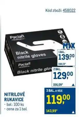 Makro Nitrilové rukavice nabídka