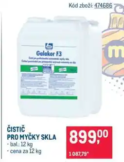 Makro ČISTIČ PRO MYČKY SKLA nabídka