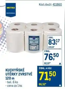 Makro KUCHYŇSKÉ UTĚRKY 2VRSTVÉ 120 m nabídka