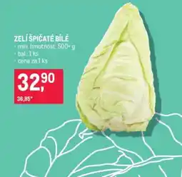 Makro ZELÍ ŠPIČATÉ BÍLÉ nabídka