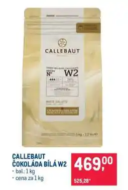 Makro CALLEBAUT ČOKOLÁDA BÍLÁ W2 nabídka