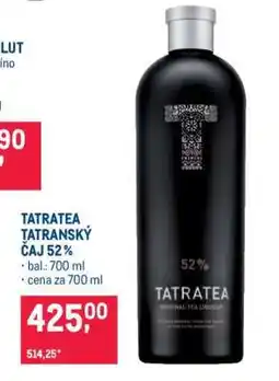 Makro Tatratea Tatranský čaj 52 % nabídka
