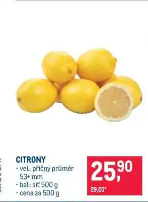 Makro Citrony nabídka