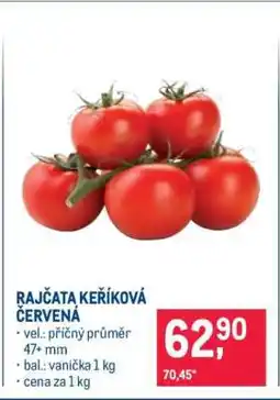 Makro Rajčata keříková červená nabídka