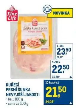 Makro KUŘECÍ PRSNÍ ŠUNKA NEJVYŠŠÍ JAKOSTI nabídka