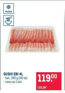Makro SUSHI EBI 4L nabídka