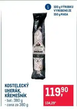 Makro Kostelecký Uherák, Křemešník nabídka