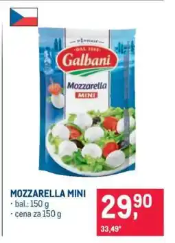 Makro Mozzarella mini nabídka