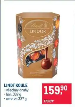 Makro Lindt koule nabídka