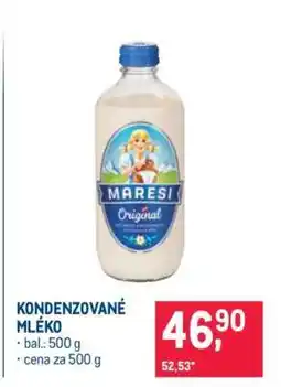 Makro Kondenzované mléko nabídka