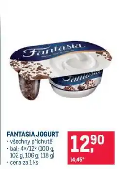 Makro Fantasia jogurt nabídka