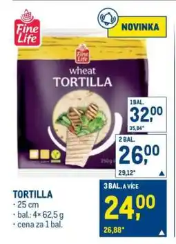 Makro Tortilla nabídka