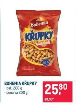 Makro Bohemia křupky nabídka
