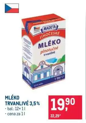 Makro Mléko trvanlivé 3,5 % nabídka