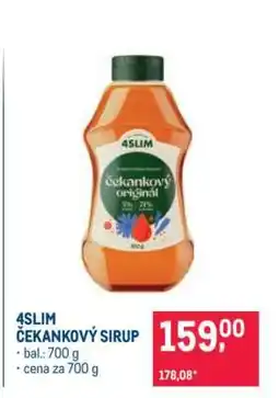 Makro 4Slim čekankový sirup nabídka
