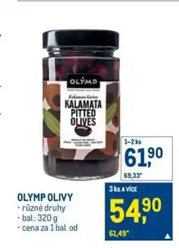 Makro Olymp olivy nabídka
