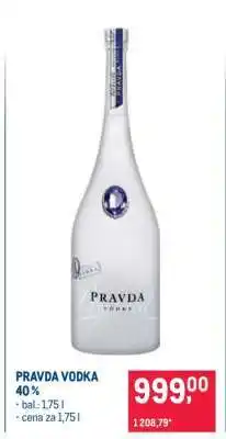 Makro Pravda Vodka 40 % nabídka