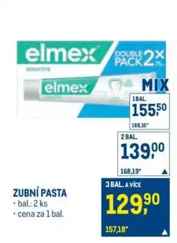 Makro Zubní pasta nabídka