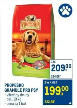 Makro Propesko granule pro psy nabídka