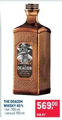 Makro THE DEACON WHISKY 40 % nabídka