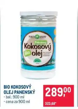 Makro BIO KOKOSOVÝ OLEJ PANENSKÝ nabídka