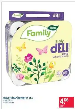 Makro TOALETNÍ PAPÍR 3VRSTVÝ 14 m nabídka