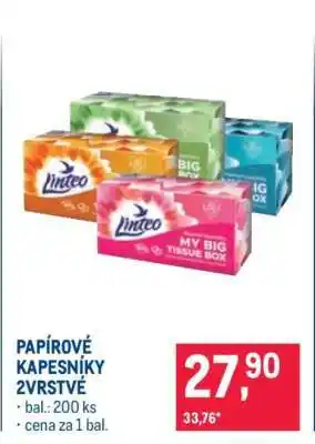 Makro Papírové kapesníky 2vrstvé nabídka