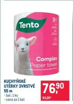 Makro Kuchyňské utěrky 3vrstvé nabídka