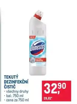Makro TEKUTÝ DEZINFEKČNÍ ČISTIČ nabídka