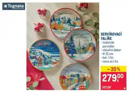 Makro SERVÍROVACÍ TALÍŘE nabídka