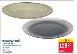 Makro PODKLADOVÝ TALÍŘ nabídka
