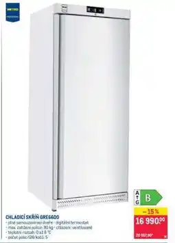 Makro CHLADICÍ SKŘÍŇ GREG600 nabídka