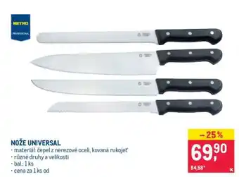 Makro Nože Universal nabídka