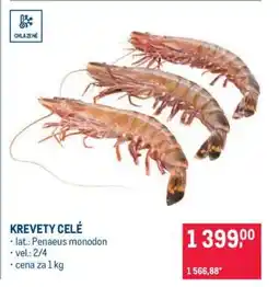 Makro Krevety celé nabídka