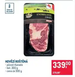 Makro Hovězí roštěná nabídka