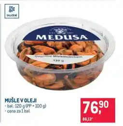 Makro MUŠLE V OLEJI nabídka