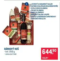 Makro Dárkový koš nabídka