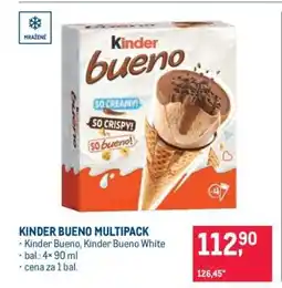 Makro KINDER BUENO MULTIPACK nabídka