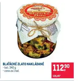 Makro BLAŤÁCKÉ ZLATO NAKLÁDANÉ nabídka