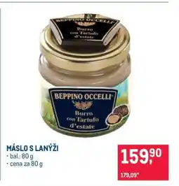 Makro Máslo s lanýži nabídka