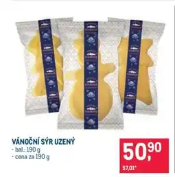 Makro VÁNOČNÍ SÝR UZENÝ nabídka