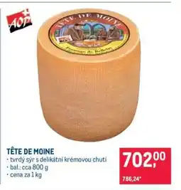 Makro Tête de Moine nabídka