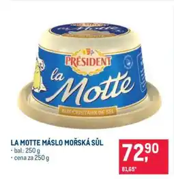 Makro LA MOTTE MÁSLO MOŘSKÁ SŮL nabídka